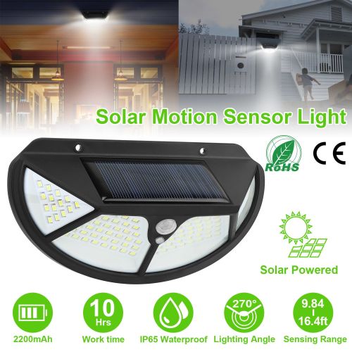 Wall Solar Powered Lights Outdoor 102 LEDs IP65 Waterproof Solar Lamps Wall Solar Powered Lights Outdoor 102 LEDs IP65 Waterproof Solar Lamps