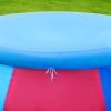 Inflatable Top Ring Swimming Pools 18ft*48in Round Pool Include Filter Pump Include Filter Pump Blue