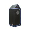 Portable Gothic Roof Plus Type Full Size Far Infrared Sauna tent. Spa;  Detox ; Therapy and Relaxation at home.Larger Space; Stainless Steel Pipes Con