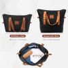 Luggage Sets 5 Piece, Expandable ABS Durable Suitcase with Travel Bag and Hanging Toiletry Bag, Carry On Luggage Suitcase Set with 360¬∞ Spinner Wheel
