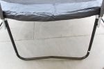 8FT Trampoline with Safety Enclosure Net, Outdoor Trampoline with Heavy Duty Jumping Mat and Spring Cover Padding for Kids and Adults