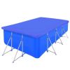 Pool Cover PE Rectangular 12' 9" x 6' 8" 2.5 oz/sqy