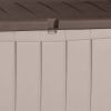 New Outdoor All Weather 90 Gallon Plastic and Resin Deck Box, Black