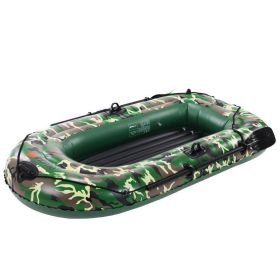 Outdoor Water Sports Two Inflatable Kayak, Raft Boat (Option: Camouflage-198x122cm)