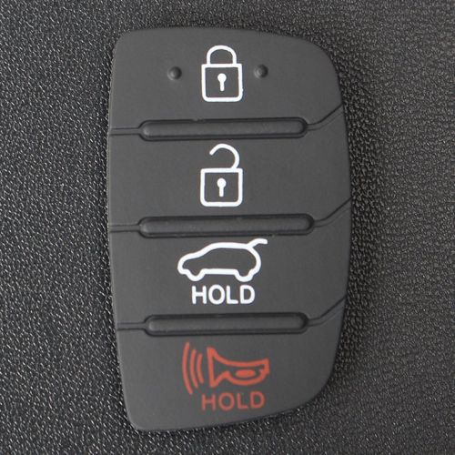 3-key 4-key Car Key Button Leather Case