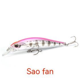 Duo Magnetic Force Tossing Submerged Mino Fish Lure (Option: Showy Pink-9G 75mm)