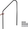 Hot Tub Steps Outdoor, 2 RV Steps with Handrail, Portable RV Stairs 3 Step, Heavy Duty Truck Camper Steps Ladders for Travel Trailers, 5th Wheel, Moto