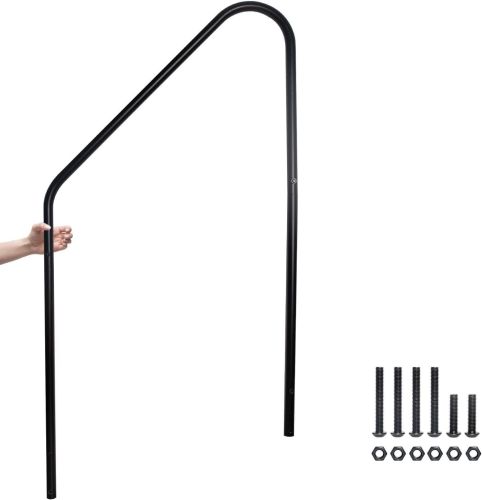 Hot Tub Steps Outdoor, 2 RV Steps with Handrail, Portable RV Stairs 3 Step, Heavy Duty Truck Camper Steps Ladders for Travel Trailers, 5th Wheel, Moto